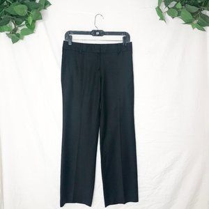 J. Crew Black Dress Pants Straight Leg, 0P